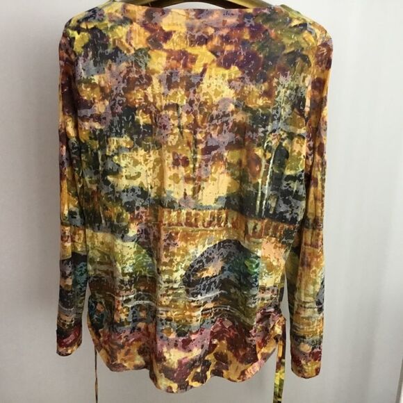FDJ long sleeve woman’s top large - Picture 2 of 7